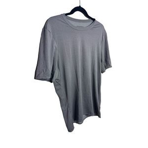 Patagonia Capilene Baselayer Sz Small Men's Gray Short Sleeve‎ Shirt Lightweight